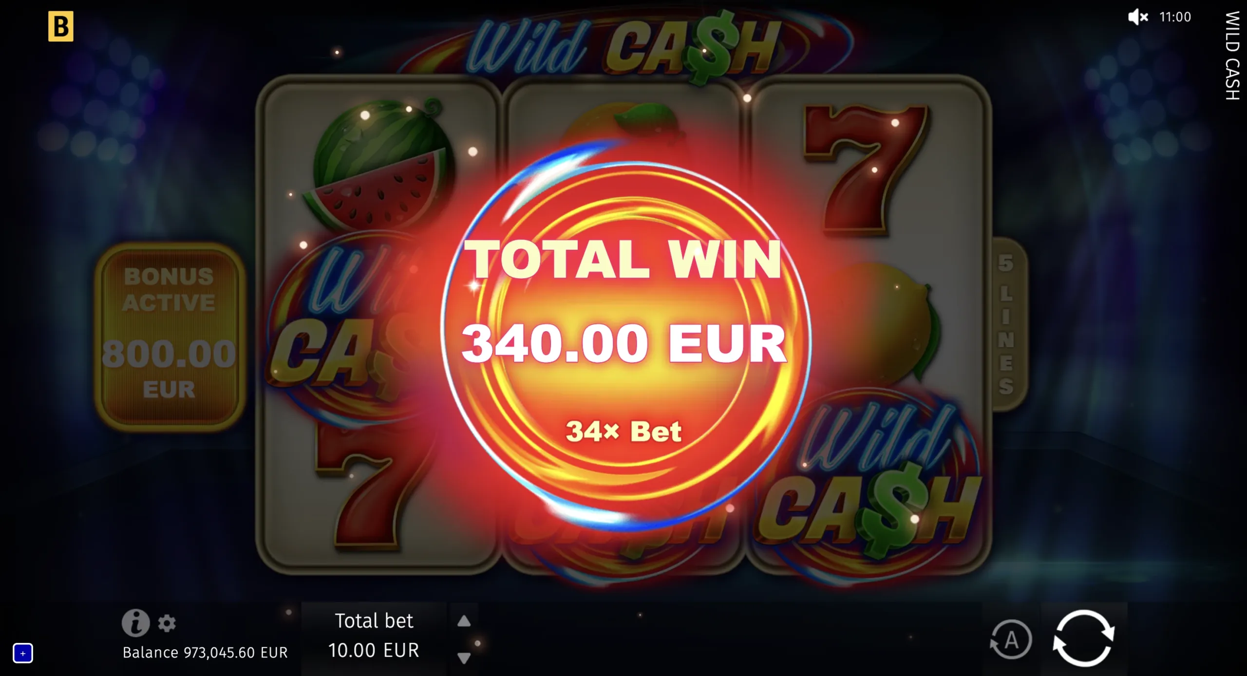 Wild Cash gameplay screenshot 2